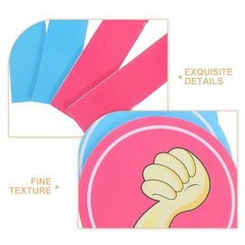 Gatuida Pack of 4 Thumb High Voting Paddles for Interactive Classroom, Reusable Foam Voting Boards for Reviews and Competitions