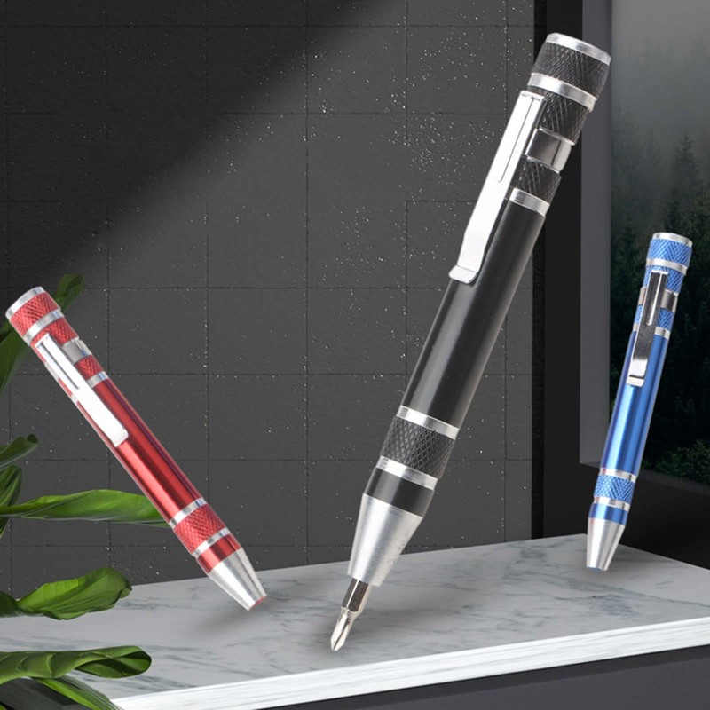 Mumuve 8 in 1 Magnetic Pocket Screwdriver, Practical Pen Shape