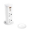2 Inch Pop Up Outlet for Countertop,Power Grommet 2-inch Desk