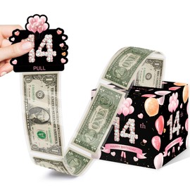 14th Birthday Surprise Gift Box - Happy Money Gift Boxes for Boys & Girls - 35PCS Bags