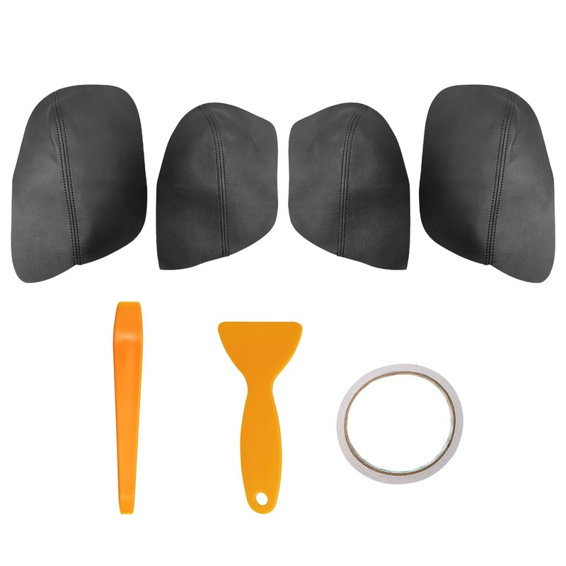 VKGUG 4PCS Door Panel Armrest Cover Replacement Compatible with Honda