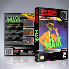 Unbranded SNES Case - NO GAME - The Mask