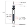 Electric Engraving Pen Set Mini Silver 10W USB Rechargeable Engraving