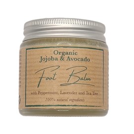 innocent Foot Balm for dry skin and cracked heels. Intensive and Vegan with organic oils and plant butters. No synthetic ingredients. 55g