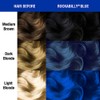 Manic Panic Amplified Rockabilly Semi-Permanent Hair Color Cream, Blue, 4