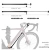 TIJYSH red Bike Repair Stand -Three Legs