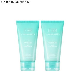BRING GREEN Tea Tree Cica Deep Cleansing Foam 120ml*2ea