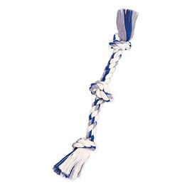 Mammoth Flossy Chews Color Rope Tug – Premium Cotton-Poly Tug Toy for Dogs – Interactive Dog Rope Toy – Tug Dog Chew Toy