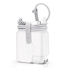 Organizador de cables de viaje compatible con Apple MacBook Charger, funda protectora para USB C 61 W 67 W adaptador de corriente A1718 A1947 A2518, MacBook Pro de 13 pulgadas y 14 pulgadas