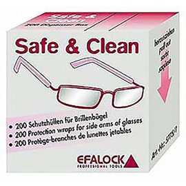 Efalock Professional Safe and Clean Brillenschutz, 1er Pack, (1x 200 Stück)