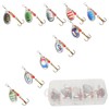 Gatuida 1 Set Fishing Hooks Portable Angling Kit with Fish