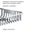 Gedy Bracket for angle objects, Chrome, 19,5x19,5x6,6