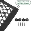 KAKKOII 3 Layer Small Cargo Net,Cargo Storage Pocket Net, Mesh
