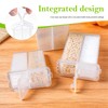 8PCS Travel Salt and Pepper Shakers Mini Dishwasher Safe Portable