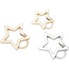 NoBrand Star Shaped Keychain Clip Carabiner Snap Hook Holder for