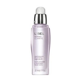 L'Bel Dermo Clarité PM Clarifying and Illuminating Night Serum | 1 fl. oz.& Beautiful Freshwater Pearl Earring