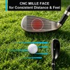 Hybrid Golf Clubs for Men & Women, Graphite Shaft (Silver,Regular-17°)