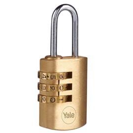 Yale 2 Pack Y150B/22/120/2 Brass Combination Lock