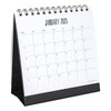 Shot2go 2025 Desktop Photo Calendar Black - Holds 12 4x6"
