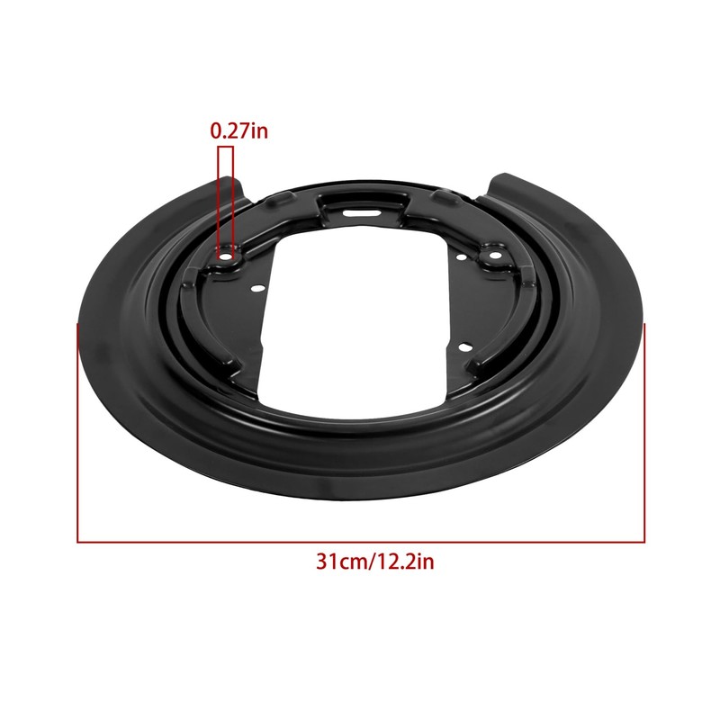 labwork 1 Pair Rear Brake Dust Shield Replacement for Wrangler