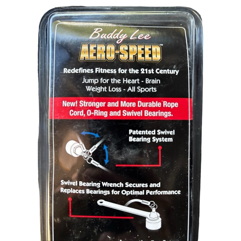 Buddy Lee Aero Speed Vinyl Cable Jump Rope System