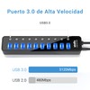 atolla Hub USB 3.0, 10 Puertos Multi USB 3.0 Hub