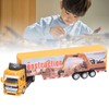 Transport Cart Toy Educational Simulation Alloy Plastic Pull Back Carrier