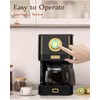 Amaste Coffee Maker, 25 Oz Drip Retro Style Coffee Machine