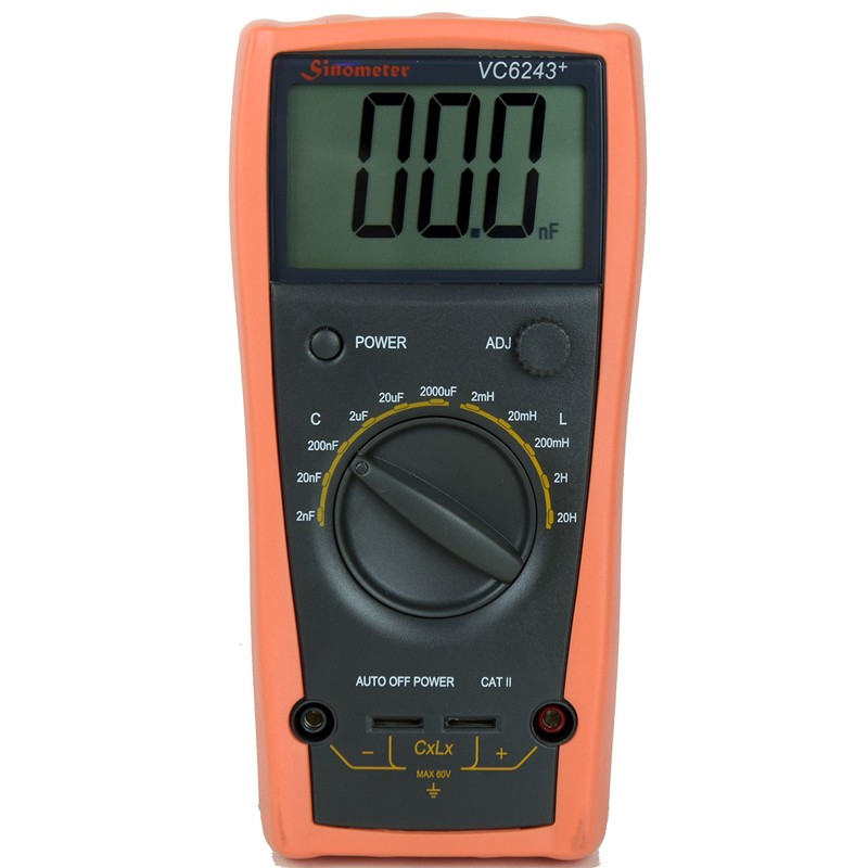 Sinometer VC6243+, An L C Meter Dedicated to Measure Inductance
