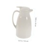 FUNOMOCYA 1L Thermal Water Kettle Insulated Hot Water Bottle Stainless