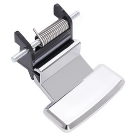 KUAFU Center Console Lid Striker Handle Latch Compatible with 2009-2019 Ford Flex Replacement for FA8Z-7406064-AA FO2910100 Plastic Chrome Silvery & Black