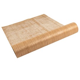 Natural Teak (Straight Grain) Veneer Wood Sheets - DIY Speaker Renovation and Furniture Restoration - Unfinished Wooden Sticker - Handmade Style -23 x 98 Inch