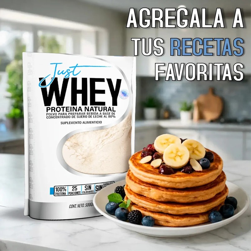 Proteína Whey Protein BHP Nutrition 500 g, Sin Sabor