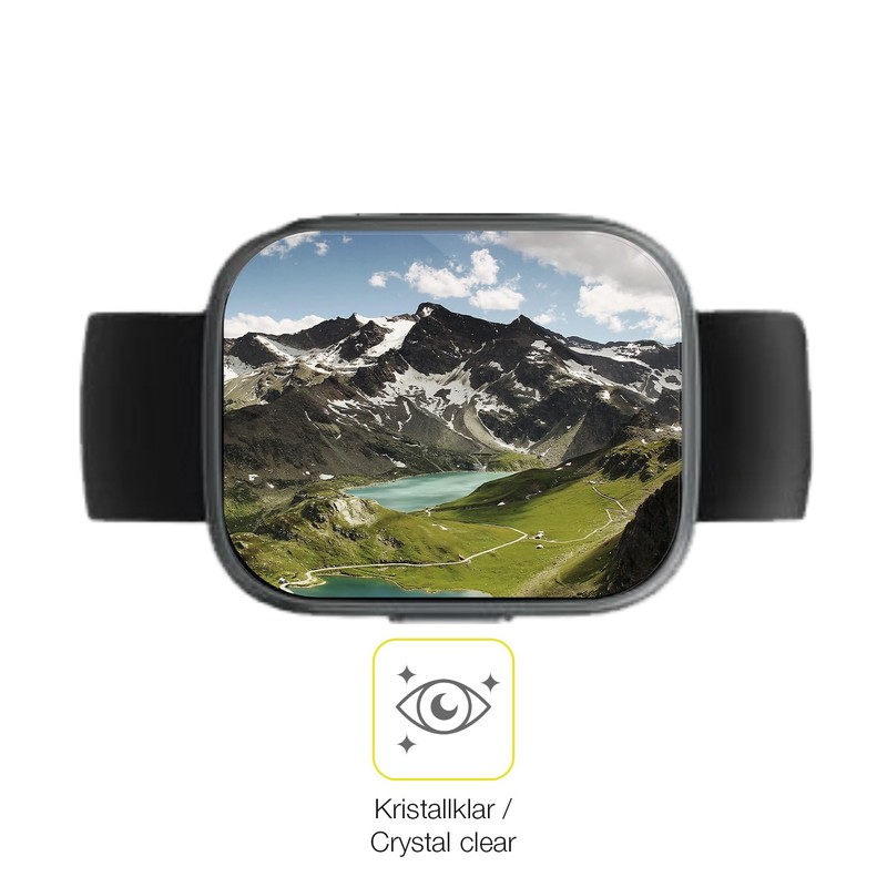 dipos FLEX 2x Schutzfolie klar passend für Poonur T80 1.95