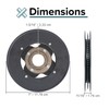 AlveyTech Rear Sprocket, Freewheel, & Chain Plate Guides for The