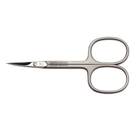 HK Manicure by Hans Kniebes - 9 cm Curved Cuticle Scissors - Cuticle Scissors from Solingen - Rust-Proof Anti-Allergy Stainless