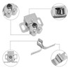 6pcs Double Roller Catch Cupboard Cabinet Door Latch,Twin Roller for