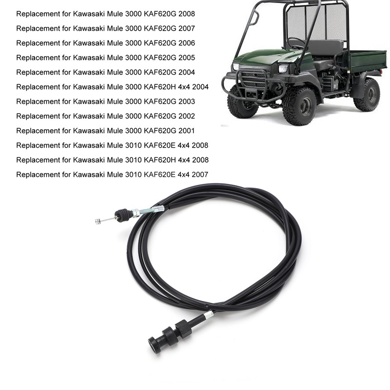 Choke Cable Starter 54017‑1208 Replacement for Kawasaki Mule 3000 3010