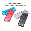 Goods Land GD-ORIHAN-2SET-BK-BK Folding Hanger, Foldable, Stylish, For Travel, Aluminum,