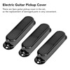 3Pcs Electric Guitar Single Coil Pickup Cover Copper Instrument Accessory