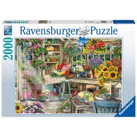 Ravensburger 13996 Gardener's Paradise 2000 Piece Puzzle for Adults - Every Piece is Unique, Softclick Technology Means Pieces Fit Together Perfectly