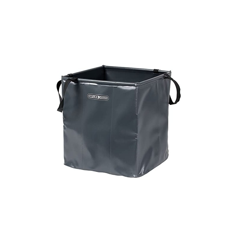 ORTLIEB OR-N121 Folding Bowl, 5.3 gal (20 L), Asphalt, H