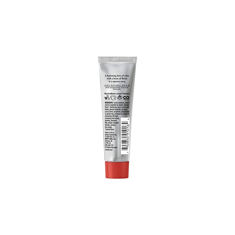 Burts Bees, bálsamo labial tintado Squeezy Summer Melon, 0.43 onzas
