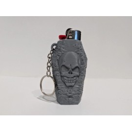 BIC Coffin Lighter Case (Fits Plain Reg Size BIC Lighters)