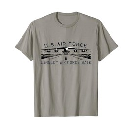 Langley AFB - Langley Air Force Base Virginia Vintage Gifts T-Shirt