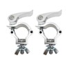 2 Pack Quick Release DJ Stage Lighting Truss Clamp OD