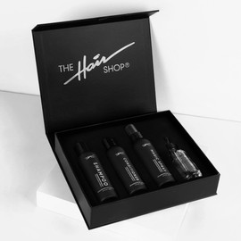 Hair Extensions Hair Care Essentials by The Hair Shop, Cleansing, Moisturizing, Detangling & Hydrating Formula Set for Remy Human Hair Extensions and Wigs