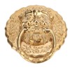 Door Knocker Chinese Animal Head Style Modelled Antique Brass Easy