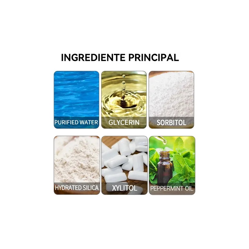 Pasta De Dientes Morada Para Blanquear Los Dientes 30ml