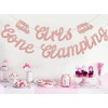 Girls Gone Glamping Banner, Camping Bachelorette Decorations, Bridal Shower Glamping